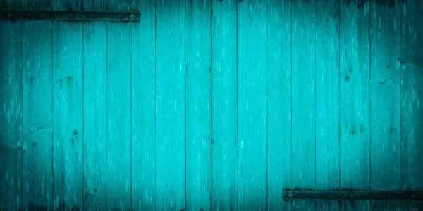Старая Бирюзовая Покрашенная Отшелушивающая Деревенская Светлая Деревянная Стена Текстура Деревянный — стоковое фото