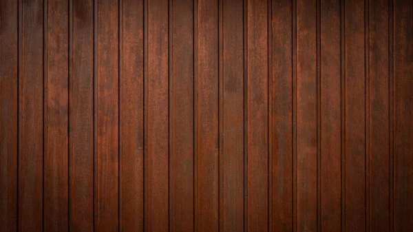 Old Brown Rustic Weathred Dark Grunge Wooden Timber Table Wall — Stock Photo, Image