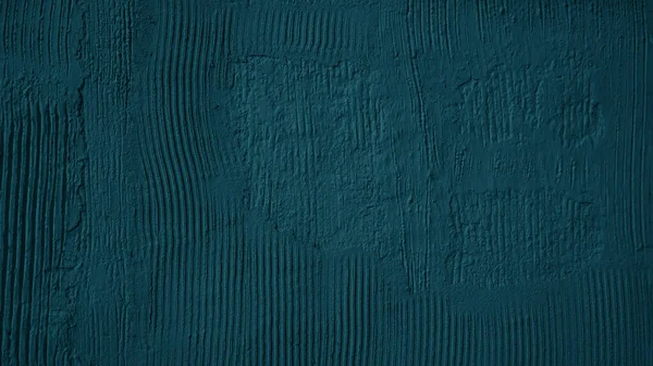 Abstrato Azul Turquesa Preenchimento Áspero Gesso Fachada Parede Textura Fundo — Fotografia de Stock