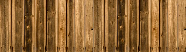 Old Brown Rustic Dark Wooden Texture Wood Timber Background Panorama — Stock Photo, Image