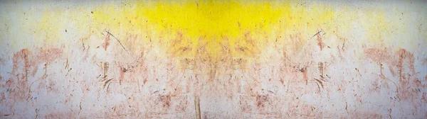 Гранжевий Абстрактний Старий Брудний Вивітрений Подряпаний Іржавий Коричневий Жовтий Метал — стокове фото
