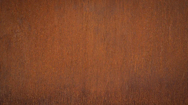 Grunge Rusty Orange Brown Metal Corten Steel Wall Floor Rust — Stock Photo, Image