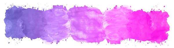 Oink Violet Aquarelle Abstraite Colorée Pinceaux Éclaboussures Texture Illustration Art — Photo
