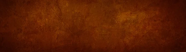 オレンジ色のグランジ古い古いレトロなヴィンテージの石コンクリートセメントブラックボードの黒板の壁の床のテクスチャ 亀裂と 抽象的な背景バナーのパノラマパターンのデザインテンプレート — ストック写真