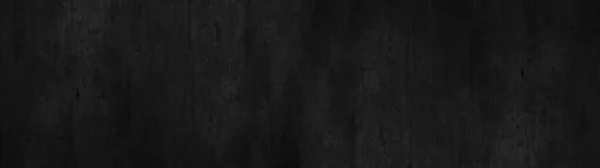 Black Grey Anthracite Stone Concrete Texture Background Panorama Banner Long — Stock Photo, Image