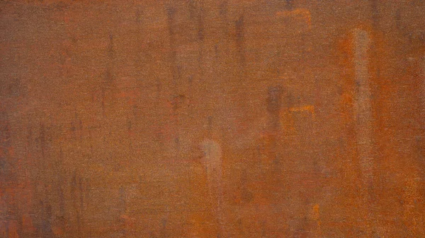 Grunge Rouillé Orange Brun Métal Corten Acier Pierre Fond Texture — Photo