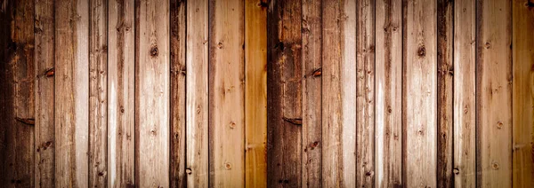 Old Brown Rustic Dark Wooden Texture Wood Timber Background Panorama — Stock Photo, Image