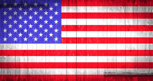 America Stati Uniti Sfondo Banner Modello Modello Astratto Legno Tavole — Foto Stock