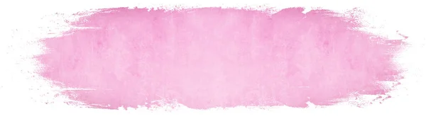 Pastel Rose Vif Abstrait Aquarelle Pinceaux Texture Illustration Art Papier — Photo