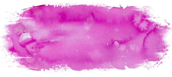 Pink Colorful Abstract Watercolor Splash Brushes Texture Illustration Art Paper — Stock Photo, Image