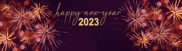 2023 Feliz Ano Novo Festa Ano Novo Festa Festiva Feriado — Fotografia de Stock
