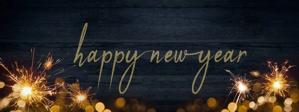 Happy New Year New Year Eve 2023 Bakgrund Gratulationskort Ram — Stockfoto