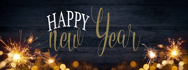 Happy New Year New Year Eve 2023 Вітальна Листівка Рамка — стокове фото