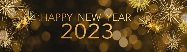 Silvester 2023 Feliz Ano Novo Véspera Ano Novo Festa Fundo — Fotografia de Stock