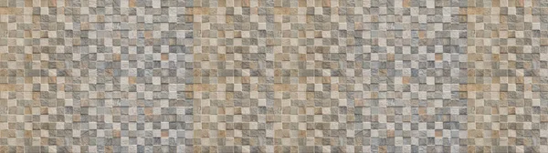 Vecchio Marrone Beige Grigio Arrugginito Vintage Indossato Geometrico Shabby Mosaico — Foto Stock