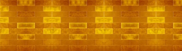Абстрактно Желтый Оранжевый Цвет Ржавый Брик Плитки Стены Текстуры Пола — стоковое фото
