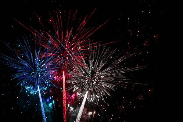 Eua América Estados Unidos Ano Novo Dia Independência Celebração Feriado — Fotografia de Stock