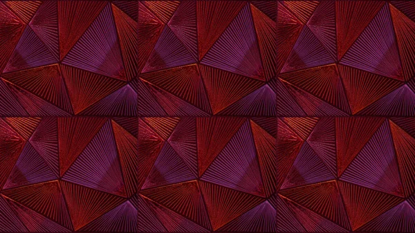 Abstract Dark Red Pink Triangular Mosaic Tile Wallpaper Texture Geometric — Zdjęcie stockowe