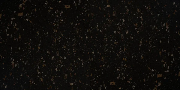 Dark Black Brown Natural Stone Granite Terrace Slab Floor Texture — 스톡 사진