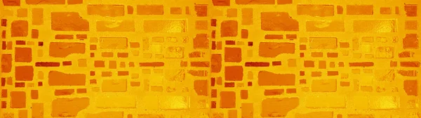 Abstract Colorful Orange Yellow Concrete Cement Wall Glass Mosaic Texture — стоковое фото