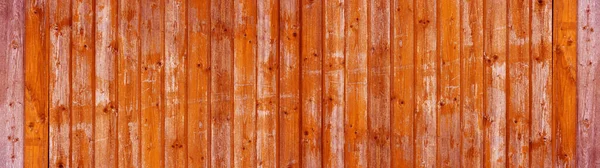 Starý Ošlehaný Grunge Rustikální Oranžová Červená Barva Malované Tmavé Dřevo — Stock fotografie