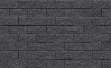 Siyah bloklu tuğlasız yüzey dokusu, grafik şablonu