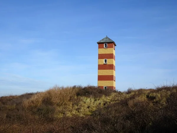 Leuchtturm Von Cape Dunes Dishoek Provinz Seeland Niederlande — Stockfoto