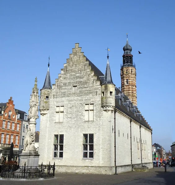 Sukiennice Dzwonnice Herentals Belgia — Zdjęcie stockowe