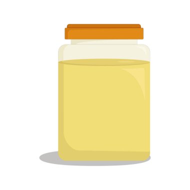 Cam kokulu limon reçeli kavanozu