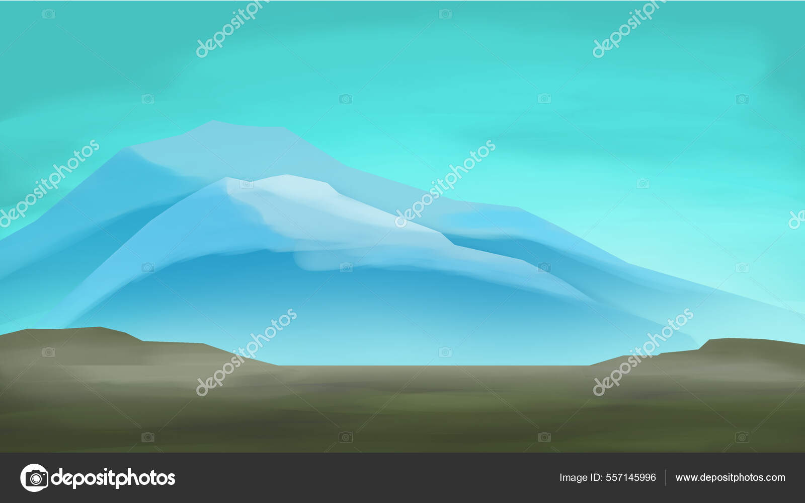 Large Mountain Background