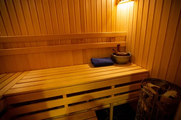 steam room in the sauna