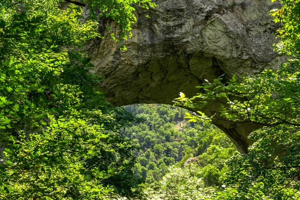 Prerasts Vratna Vratna Gates Three Natural Stone Bridges Miroc Mountain — Stock fotografie