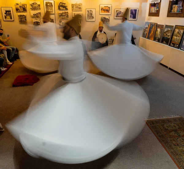 Sufi Whirling Form Physically Active Meditation Which Originated Certain Sufi — Fotografia de Stock