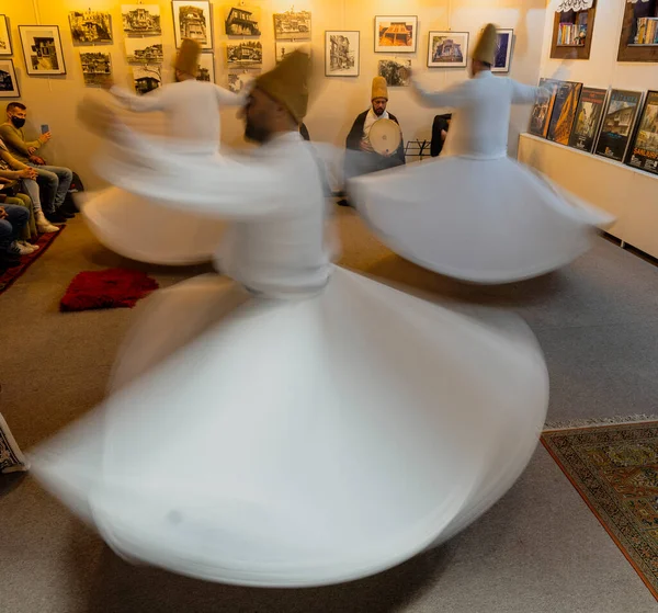 Sufi Whirling Form Physically Active Meditation Which Originated Certain Sufi — Fotografia de Stock