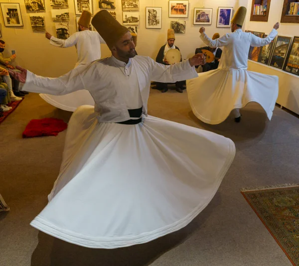 Sufi Whirling Form Physically Active Meditation Which Originated Certain Sufi — Stock Fotó