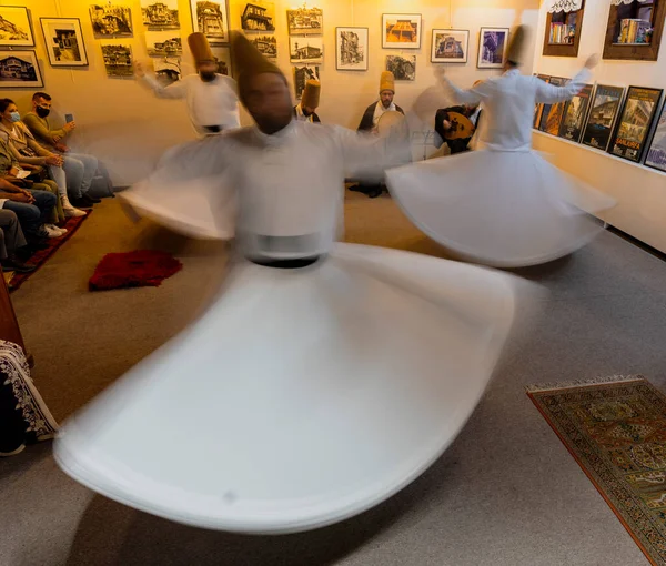 Sufi Whirling Form Physically Active Meditation Which Originated Certain Sufi —  Fotos de Stock