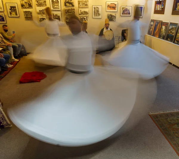 Sufi Whirling Form Physically Active Meditation Which Originated Certain Sufi — 图库照片