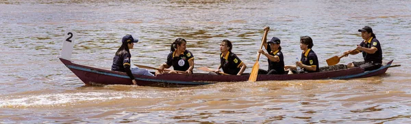 Central Kalamantan Indonesia May 2022 Person Crews Row Annual Race — Photo