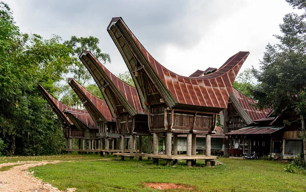 Java Indonesia June 2022 Toraja Homes All Follow Same Rigid —  Fotos de Stock