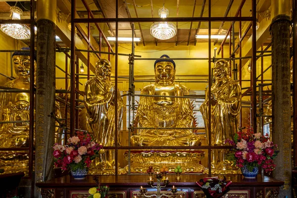 Malajsie Července 2022 Chaiya Mangalaram Thai Buddhist Temple — Stock fotografie