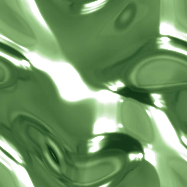 Течет Гладкая Жидкая Голубая Плитка Текстурированная Minty Green — стоковое фото