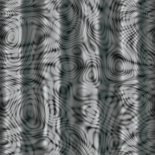 Retro Psychedelic Hypnotic Trippy Acid Swirls Seamless Texture Pattern Grey — Stock Photo, Image