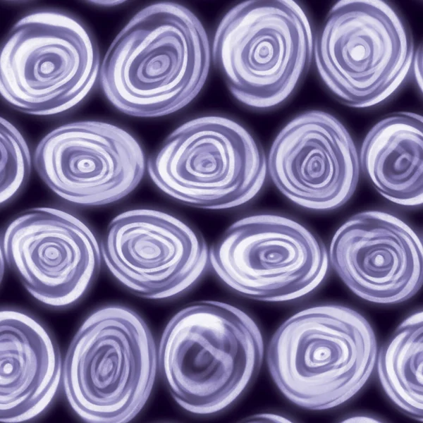 Grandes Círculos Espirales Torcidos Ondulados Que Ven Dibujados Mano Azulejo — Foto de Stock