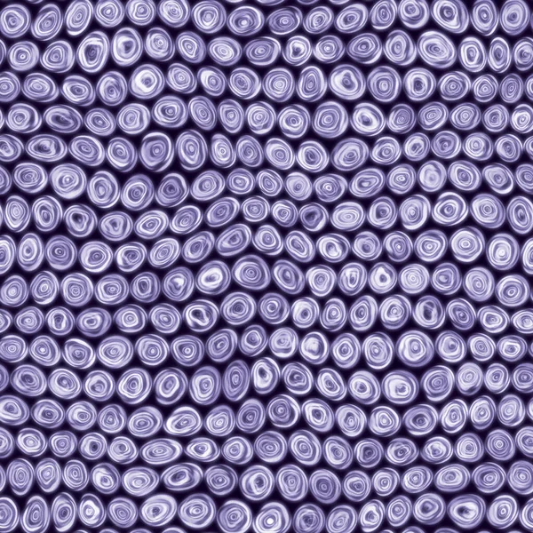 Tiny Purple Lavender Lilac Squiggly Swirly Spiral Circles Seamless Texture — Stock Photo, Image