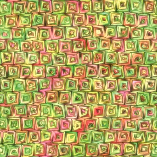 Tiny Christmas Squiggly Swirly Spiral Squares Seamless Texture Pattern — Stock Photo, Image