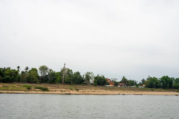 Río Mekong Buena Vista — Foto de Stock