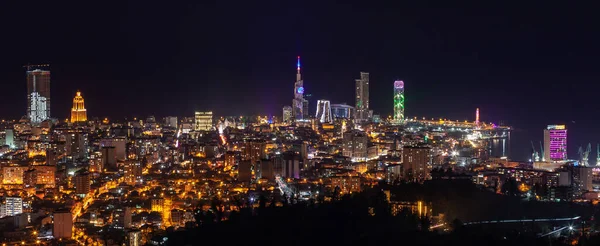 Batumi Georgia Diciembre 2021 Vista Aérea Del Paisaje Urbano Batumi — Foto de Stock