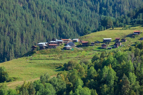 Beautiful View Highland Village Tusheti Georiga Travel — Stock Photo, Image