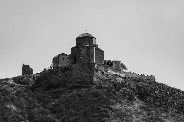 Monasterio Jvari Monasterio Ortodoxo Georgiano Situado Cerca Mtskheta Georgia — Foto de Stock