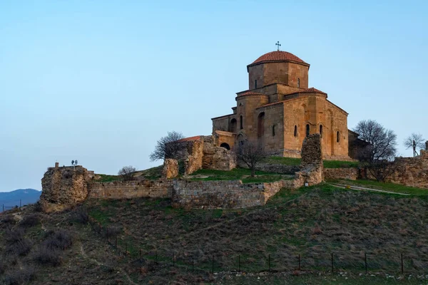 Jvari Monastery is the georgian orthodox monastery located near Mtskheta — Fotografia de Stock